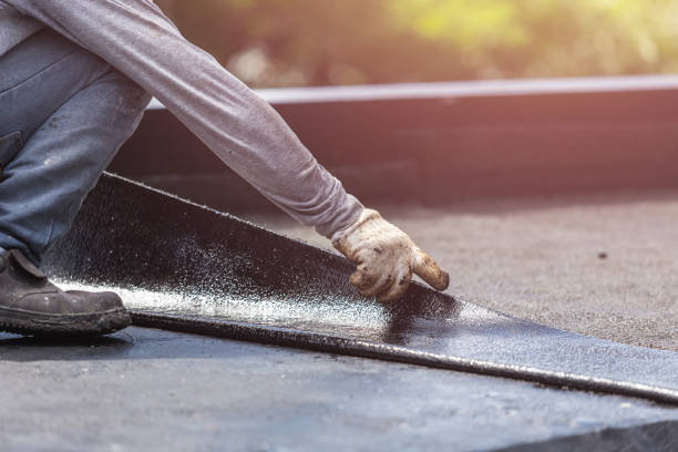 Professional Foundation Crack Repair technician working in La Rue, OH
